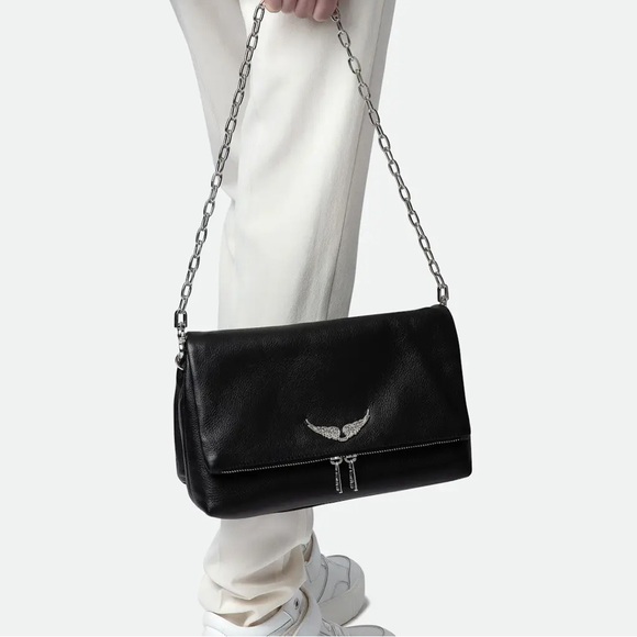 Zadig & Voltaire leather bag.  Like new ! - Picture 5 of 9